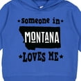 thumbnail image 3 of Inktastic Montana Someone Loves Me Toddler Hoodie, 3 of 4