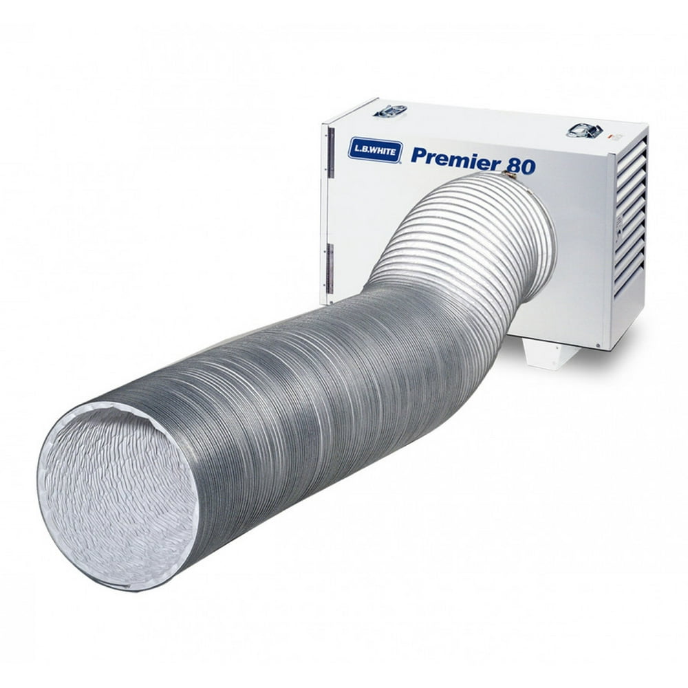 L.B. White TS080 Premier 80 Portable Forced Air Ductable Propane Tent