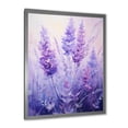 thumbnail image 2 of Designart "Serenity of Lavender IV" Floral Framed Wall Art - Traditional Purple Herbs Living Room Framed Canvas Art, 2 of 6