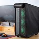 thumbnail image 4 of Waterproof Computer Dust Cover Mid Tower Case Protection Dust Cover PC Host Full Case with Zipper Host, 4 of 5