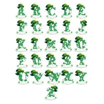 Christmas Tree Decorations 26 Letter Ornaments 3.6X3.8in Mini Christmas Alphabet Acrylic Pendant Ornament,A to Z Letters Hanging Ornament for Xmas Tree Home Festival Party Holiday Decor Gift