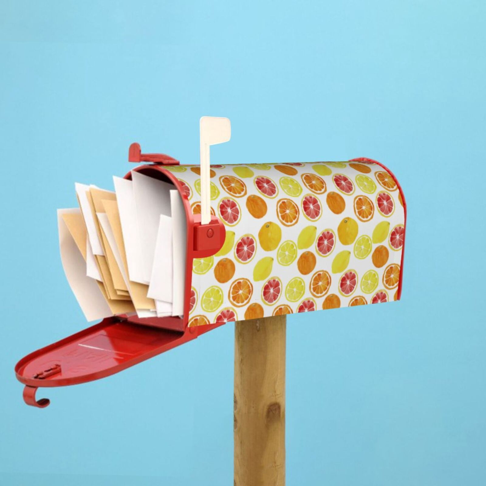 Kdxio Magnetic Mailbox Cover 25.5x21 in Mailbox Cover Outdoor Decoration Holiday Mailbox Covers for Home Garden Yard-25.5x21 in