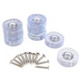 thumbnail image 1 of Cojín antideslizante para pies de silla de mesa 8 unids Muebles de Madera Pies Almohadillas Mesa Silla Pierna Riser Floor Protector Tornillo redondo de 30 mm Magideal Cojín antideslizante para pies de silla de mesa, 1 of 7