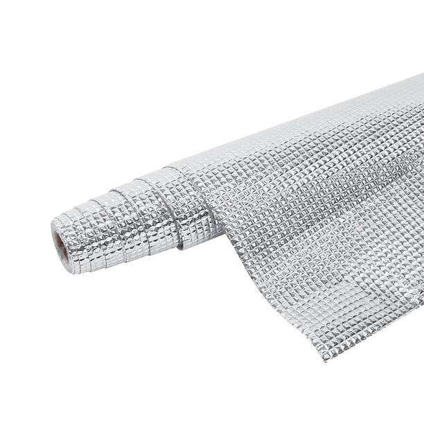 Gabinetes Estera A Prueba de Humedad, 45 x 200 cm Gabinetes Portátiles Multifuncionales Estera de Papel A Prueba de Humedad Membrana de Aislamiento Térmico de Aceite de Aluminio
