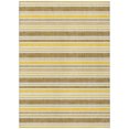 thumbnail image 2 of Addison Rugs Chantille Indoor/Outdoor Transitional Stripes Mocha Washable Rectangle Rug, 8' x 10', 2 of 6