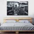 thumbnail image 1 of TISHIRON 3PCS Framed Canvas Wall Art Set,42"x28" Colorado City Skyline Canvas Art Decor, 1 of 7