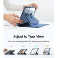 thumbnail image 5 of Fintie Vertical Stand Case for iPad 11th Generation 11-inch (A16, 2025) & iPad 10th Generation 10.9-inch (2022) – Magnetic Multi-Angle Case with Clear Back & Pencil Holder, Blue, 5 of 7