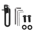 thumbnail image 2 of Shooting Equipment, Black CNC Machining Rear  Stand  Height Adjustable Stainless Steel  for Outdoor, 2 of 8