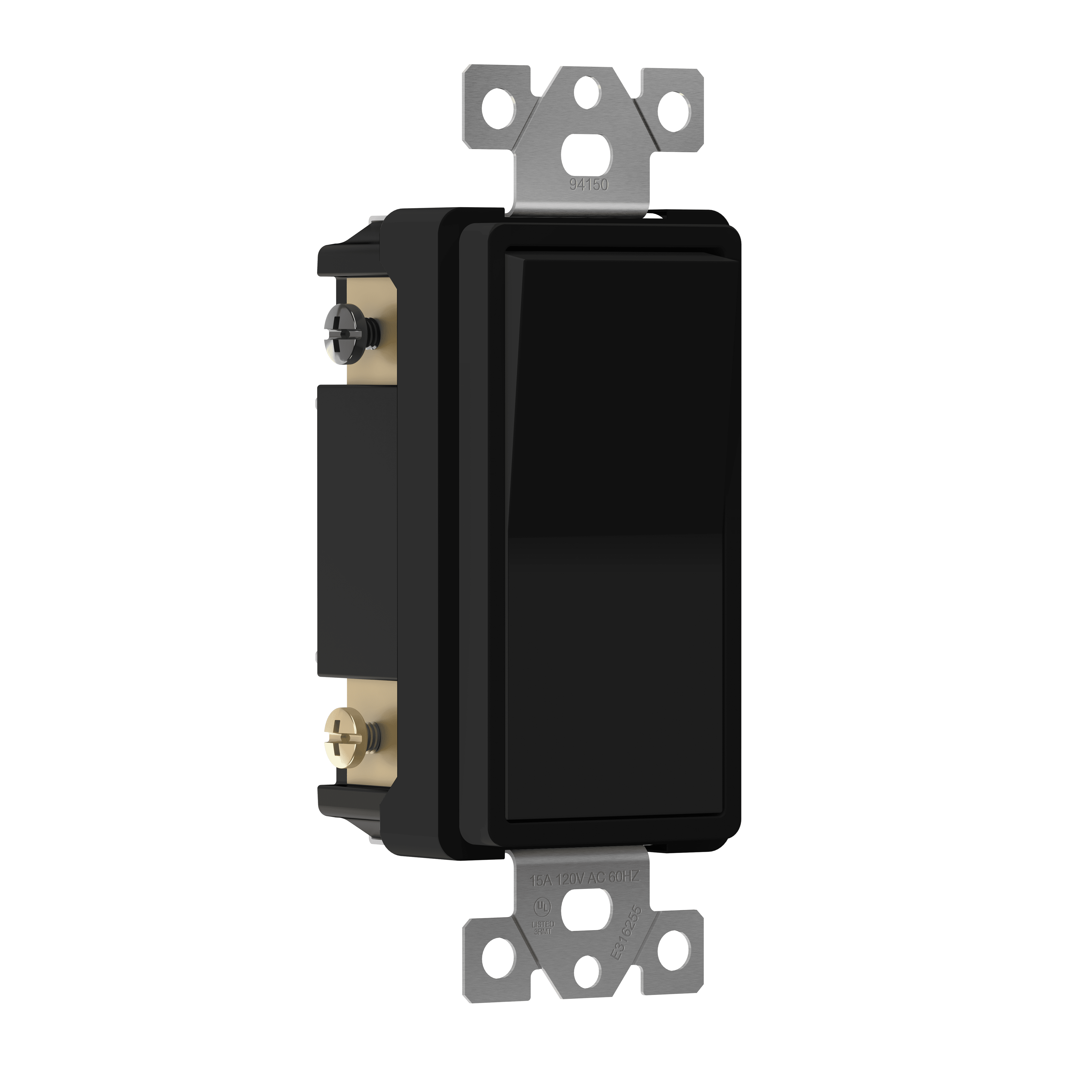 ENERLITES 4-Way Decorator Paddle Rocker Light Switch, Clamp Down