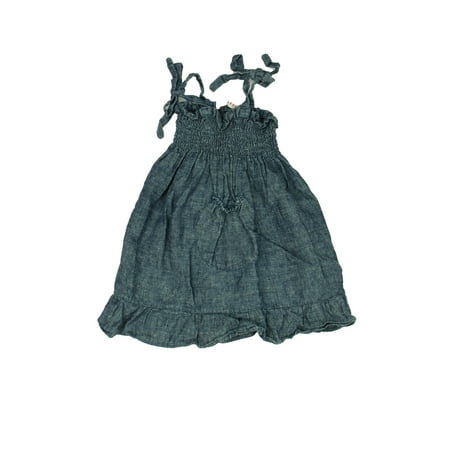 

Pre-owned Modaspia Girls Blue Dress size: 6-12 Months