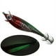 thumbnail image 2 of Señuelo Pesca Luminoso Anzuelos Calamar Anzuelo Artificial Cebos Jigging () Rojo Y Verde, 2 of 4