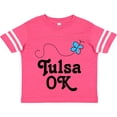 thumbnail image 3 of Inktastic Tulsa Oklahoma Butterfly Boys or Girls Toddler T-Shirt, 3 of 5