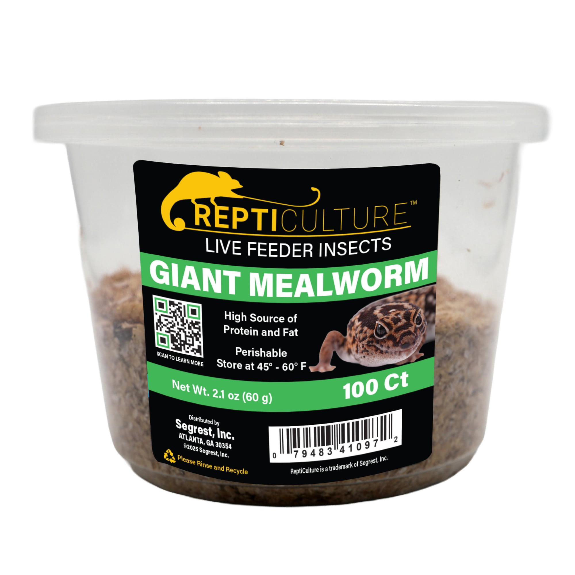 ReptiCulture Giant Mealworm 100 ct