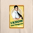 thumbnail image 3 of Parks and Recreation - I Know What Things Are - Women's Lightweight French Terry Long Sleeve Shirt, 3 of 5