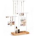 thumbnail image 3 of Organizador de joyas ProCase con soporte blanco ajustable de 20 x 10 x 30 cm, 3 of 3