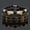 NO3, variant on Luxury Black Stone Beads Leopard Head Man Bracelet Enamel Stainless Steel Roman Bangles Women Jewelry Set