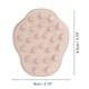 thumbnail image 5 of Cepillo de champú para cabello en forma de flor 1 Pc Unique Bargains para masaje del cuero cabelludo 3.74"x3.15"x2.76" Rosa claro, 5 of 6