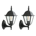 thumbnail image 5 of SAFAVIEH Rhion 2-Light A19 Black Steel Wall Sconce with Black Shade, Set of 2, 5 of 8