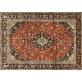thumbnail image 1 of Ahgly Company Indoor Rectangle Traditional Saffron Red Persian Area Rugs, 8' x 12', 1 of 6