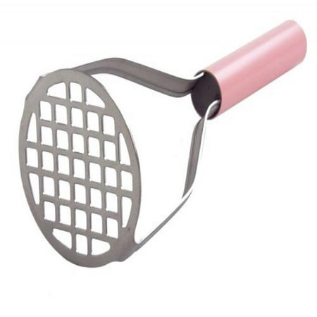 Best Manufacturers Waffle Head Masher 10-inch Pink