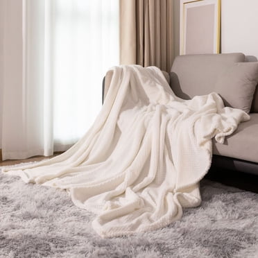 LSLJS Débarbouillette Couverture en Molleton pour Sofa, Couverture Légère en Peluche Confortable et Douce et Couverture de Sofa, Couverture Couverture