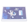 thumbnail image 1 of Flip Folder Pages, Material PP 32 Páginas Bolsillo Con Ranura Vertical Diseño De Deflector íntimo Carpeta De Archivo Expansible Para Papel De Prueba Anggrek astronauta azul oscuro, 1 of 8