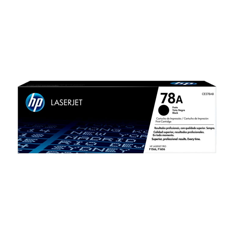 HP LaserJet 78A トナーカートリッジ 黒 HP 78A (CE278A) Toner Cartridge, Black for LaserJet Printer