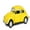 Yellow, variant on ZAXARRA Lovely Vintage Beetle Car Model Cool Decoration Cute Figurines
