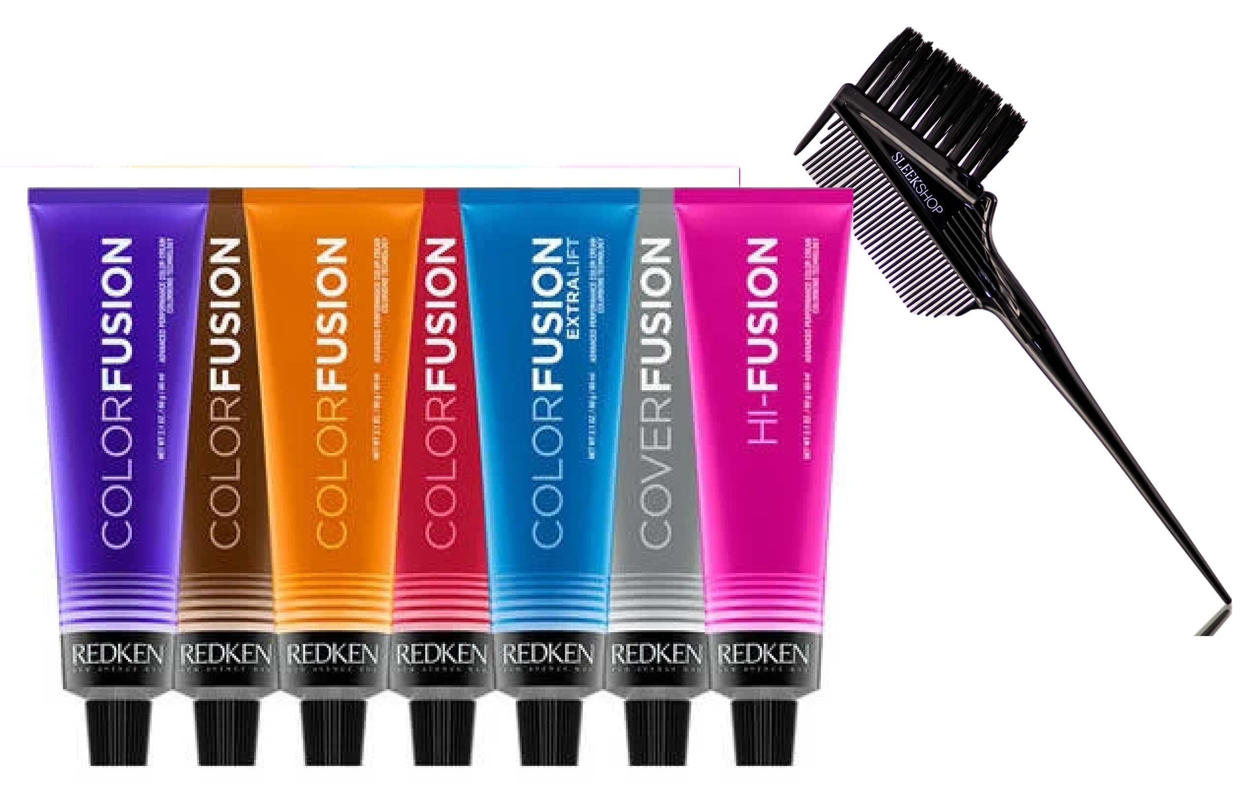 REDKEN O Orange : COLOR FUSION Advanced Performance Permanent Hair Color  Cream Dye Colorfusion Haircolor - Pack of 1 w/ Sleek 3-in-1 Brush Comb -  Walmart.com
