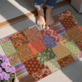 thumbnail image 4 of Pioneer Flower Floral Print Pattern Door Rugs,Washable Non Slip Door Mats Indoor,Decorative Door Mats,Entry Mat Indoor for Entrance,Bedroom,Kitchen,Bathroom,20"x32", 4 of 6