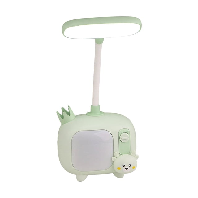 Cute Deer Bunny Table Lamp Cartoon Animal Learning Eye Protection Night Light Teens Girls Boys Gift