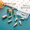 thumbnail image 5 of CURYMAY Quick Connect Brass Air Coupler and Plug Kit, 1/4 Inch NPT Fittings, Air Compressor Accessories, 14 Count, 5 of 5