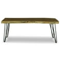 thumbnail image 2 of Signature Design by Ashley Contemporary Haileeten Accent Bench  Brown/Black, 2 of 7