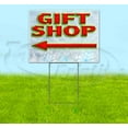 thumbnail image 1 of Gift Shop Arrow (18" x 24") Yard Sign, Includes Metal Step Stake, 1 of 6