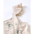thumbnail image 4 of Toddler Girl Dress Summer Outfits 3 Year Old Girl Clothes Khaki Linen Ruffle Sleeveless Beach Floral Boho Sundress 3T 4T Dresses for Kids, 4 of 6
