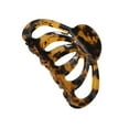 thumbnail image 2 of Gmogad Claw Clip - Strong Grip, Comfortable Open Cutout Design - Ideal For Long, Thin To Medium, Curly, Or Wavy Hair - For All Hair Textures Black, 2 of 6