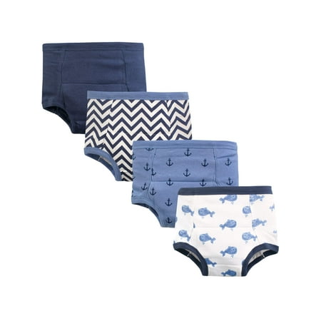Hudson Baby Boy Training Pants, 4-pack