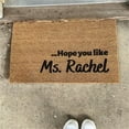 thumbnail image 6 of Hbdhejl Mat Rug Hopes You Like Ms Rachels Doormat Housewarming Gift Front Door Decor Good Doormat Funny Door Mat Porch Decor Closing Gift, 6 of 9