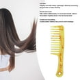 thumbnail image 4 of Large Wide Tooth Comb, Smooth  Anti Static Hair Comb Fashionable Appearance Portable  for Woman for Wet Dry Hair, 4 of 7