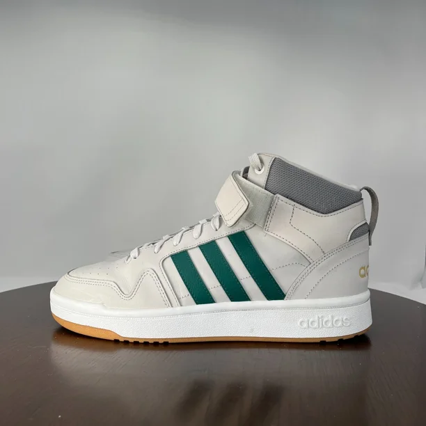 Ad-id-as Postmove Shoes Men's 10.5 White Green Athletic Mid Top Sneakers GZ1339