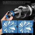 thumbnail image 3 of Bowens Mount Flash Snoot Conical Lens Video Modelling Shape Photo Studio Light Kit with Optical Spotlight Lens 5 Gobos, 3 of 6