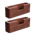 thumbnail image 1 of 2Pcs Card Display Holder Wood Business Card Show Holder Walnut Card Holder, 1 of 8