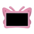 thumbnail image 2 of Cute Butterfly Kids Case for Lenovo Tab M11/Tab K11 LTE 11" 2024 TB330FU, EVA Rubber Silicone Lightweight Bumper Rugged Drop Protection Shockproof Case for Lenovo Tab M11, Pink, 2 of 2