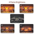 thumbnail image 4 of W1769P405043 42" Infrared Electric Fireplace Insert With Removable Trim Kit - Touch Panel Heater With Realistic Flame Effect, Black, 4 of 8