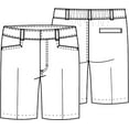thumbnail image 3 of Classroom School Uniforms Adult Stretch Low Rise Shorts, 3 of 3