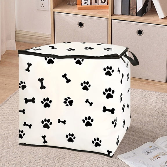 Extra Large Moving Bags, Heavy Duty Zippered Storage Bags, Reusable Collapsible Fabric Storage Box for Clothes, Blankets, Moving, Dorm Organization
