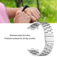 thumbnail image 4 of Watchband, Replacement Watch Strap Simple Style  For Upgrade Black,Silver, 4 of 8