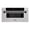 Fingerprint Resistant Stainless Steel / Matte Black, variant on ZLINE Autograph Edition 30" 1.2 cu. ft. Built-In Microwave Drawer in Fingerprint Resistant Stainless Steel with Gold Accents