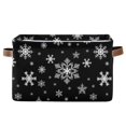 thumbnail image 1 of Cesta de almacenamiento Wamika plegable de tela 38 x 28 x 24 cm, 1 of 8