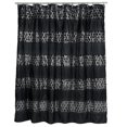 thumbnail image 1 of Popular Bath Sinatra Sequin Shower Curtain, Black, 70x72 Inches, 1 of 1